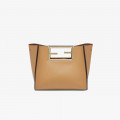 Fendi Beige Leather Small Way Bag
