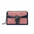 Gucci Dionysus Small Shoulder Bag 400249 Pink Corduroy