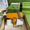 Gucci Dionysus Mini Bag Orange White Leather