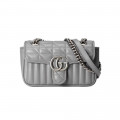 Gucci GG Marmont Mini Shoulder Bag Grey