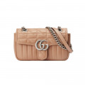 Gucci GG Marmont Mini Shoulder Bag Beige