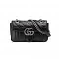 Gucci GG Marmont Mini Shoulder Bag Black