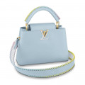 Louis Vuitton Capucines MM Bag Olympus Blue