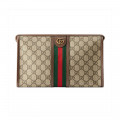 Gucci Ophidia GG Toiletry Case Coffee
