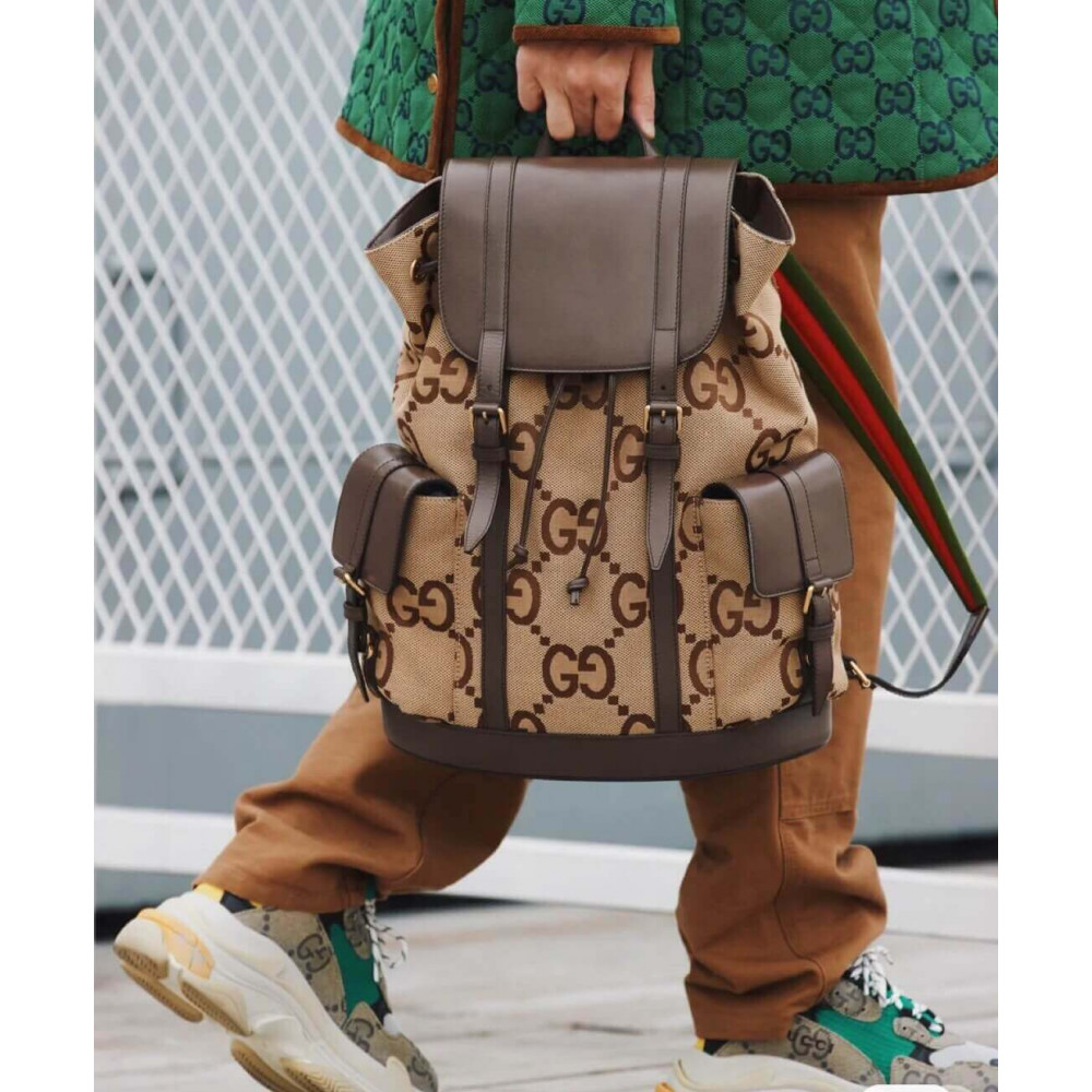 Gucci Backpack With Jumbo GG