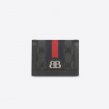 Balenciaga x Gucci Hacker Card Case Wallet Black