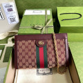 Gucci Ophidia GG Small Shoulder Bag 503877 in Burgundy