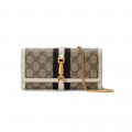 Gucci Jackie 1961 Chain Wallet White
