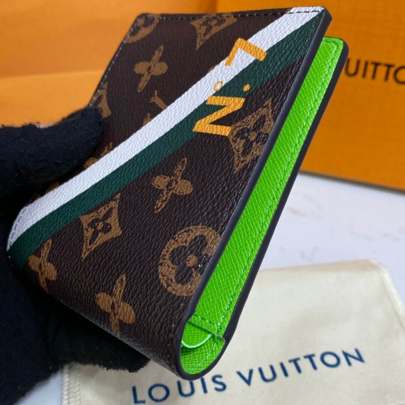 M80725 Louis Vuitton Monogram Reverse Zoé Wallet