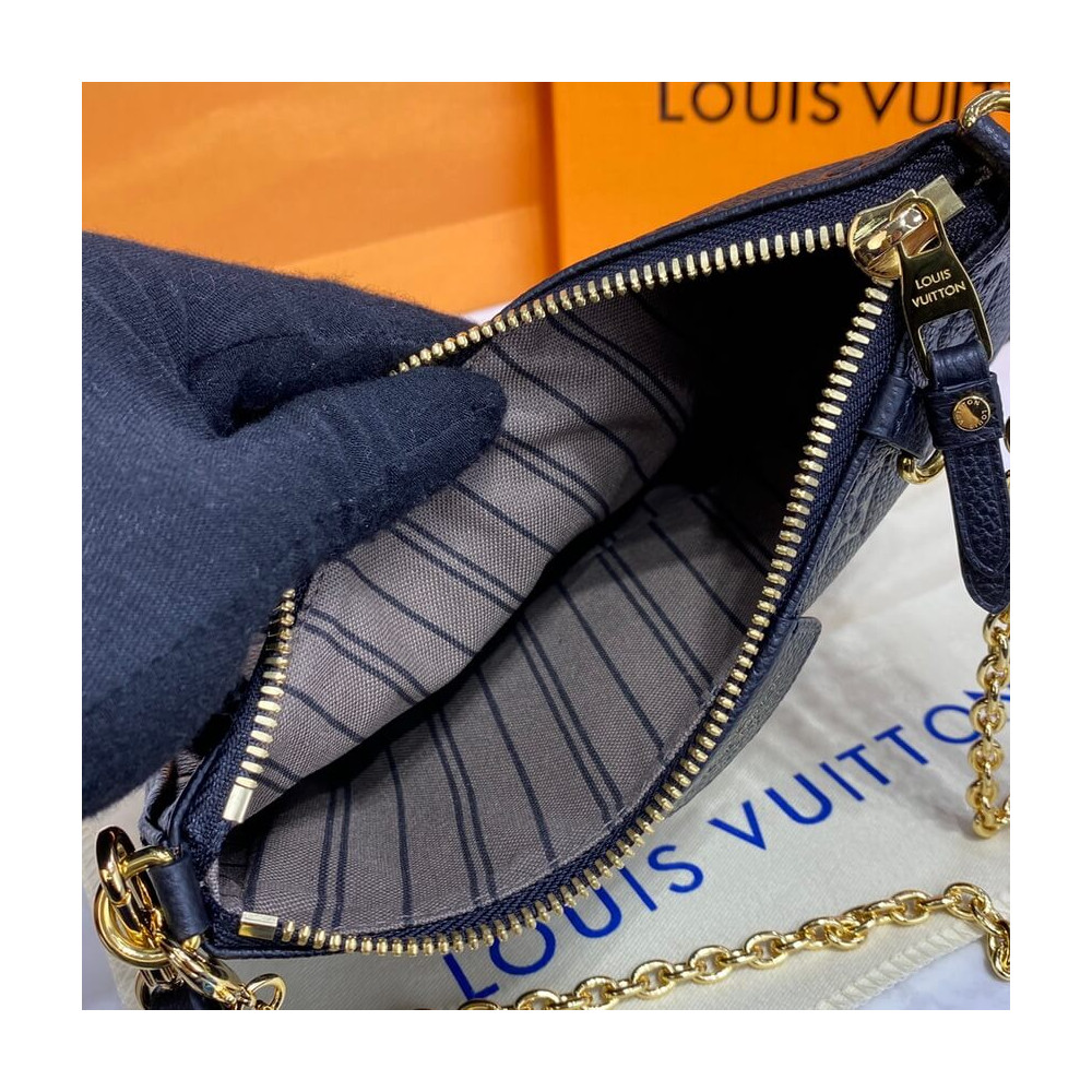 new ✨LOUIS VUITTON✨ EASY POUCH ON STRAP✨- empreinte leather 2022 