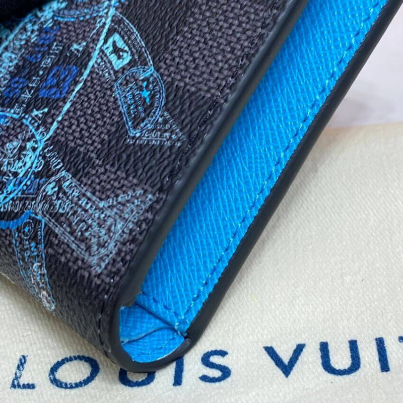 Louis Vuitton Damier Graphite Slender Wallet (SHF-jDgjEZ) – LuxeDH