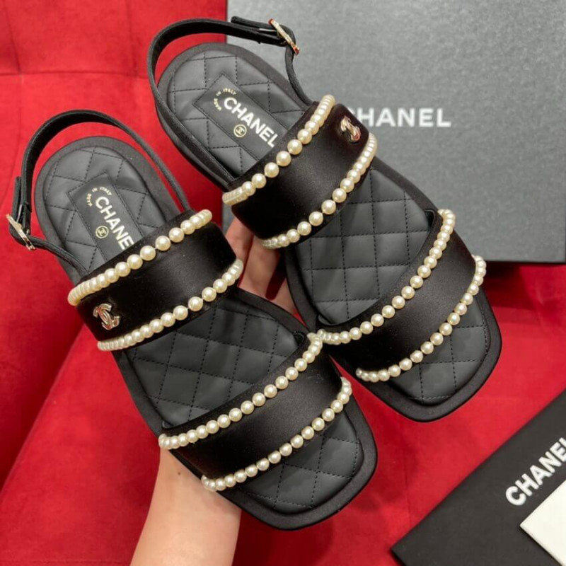 Chanel Sandals 2023-24FW, White, 36.5