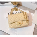 Chanel Mini Flap Bag in Lambskin with Enamel CC