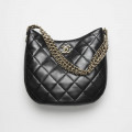 Chanel Hobo Bag in Lambskin Black
