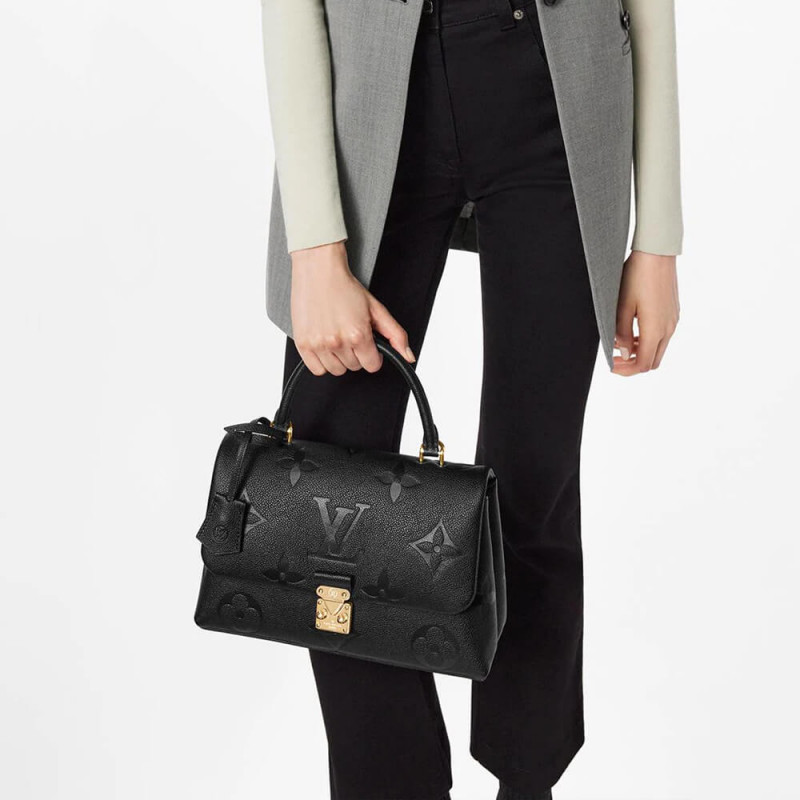 Madeleine MM Monogram Empreinte Leather - Women - Handbags, LOUIS VUITTON  ®