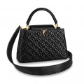 Louis Vuitton Capucines MM Bag In Quilting Lambskin