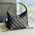 Chanel Hobo Bag in Black Lambskin
