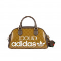adidas x Gucci Mini Duffle Bag in GG Crystal Canvas
