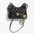 Chanel Small Hobo Bag in Shiny Crumpled Calfskin