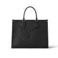 Louis Vuitton Monogram Empreinte Onthego MM Black