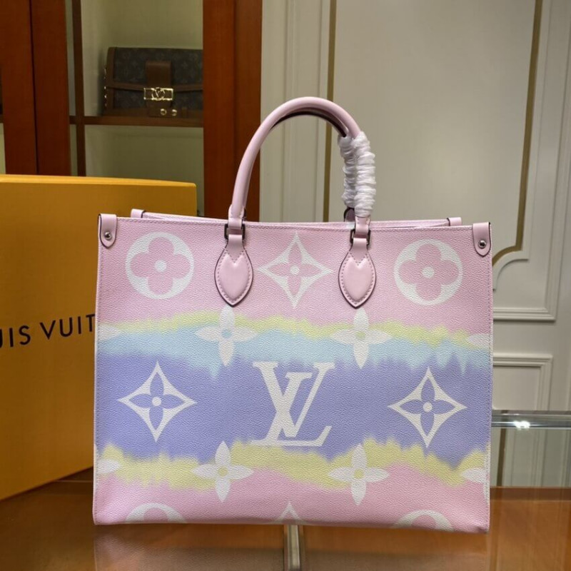 Louis Vuitton On The Go Escale Pastel Okinawa (Japan) edition Multiple  colors Leather ref.457529 - Joli Closet