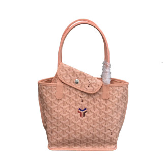 Goyard Anjou Mini Reversible Tote Bag Pink
