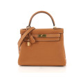 Hermes Kelly 25 Togo Leather Brown