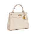 Hermes Kelly 25 Togo Leather Off-White