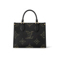 Louis Vuitton OnTheGo PM Black Monogram Empreinte With Studs