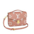 Louis Vuitton Monogram Empreinte Pochette Metis Pink/Cream