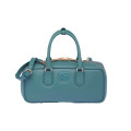 Miu Miu Arcadie Leather Bag Marina Blue