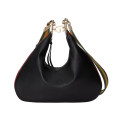 Gucci Black Leather Attache Medium Shoulder Bag