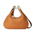 Gucci Brown Leather Attache Medium Shoulder Bag 702823