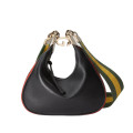 Gucci Black Leather Attache Small Shoulder Bag