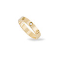 Cartier Love Wedding Band Fashion Ring 1 Diamond
