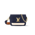 Louis Vuitton Lockme Tender Crossbody Bag Navy Blue