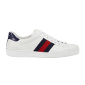Gucci Ace Sneaker With Web White Blue Red 757943