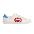Gucci Contrast GG Patch Ace Leather Sneaker