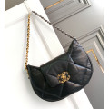 Chanel 19 Hobo Bag Black Quilted Lambskin