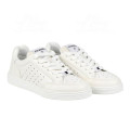 Chanel Logo Low Top Sneakers White