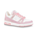 Louis Vuttion LV Trainer Sneaker Pink