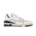 Louis Vuttion LV Trainer Sneaker Navy Blue