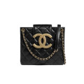 Chanel 24C Quilted Lambskin Shoulder Bag