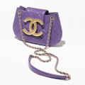 Chanel 24C Quilted Lambskin Small Messenger Bag