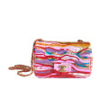 Chanel Mini Flap Bag Symphony Gradient Beads Pink