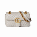 Gucci GG Marmont Matelasse Mini Bag Light Grey