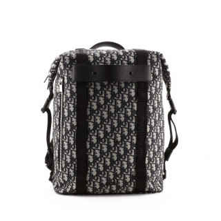 Dior Safari Zip Backpack Oblique Canvas