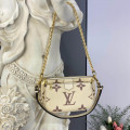 Louis Vuitton Bicolor Multi Pochette Accessoires Cream/Grey