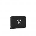 Louis Vuitton Lockme Zippy Coin Purse Black