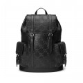 Gucci GG Embossed Backpack Black